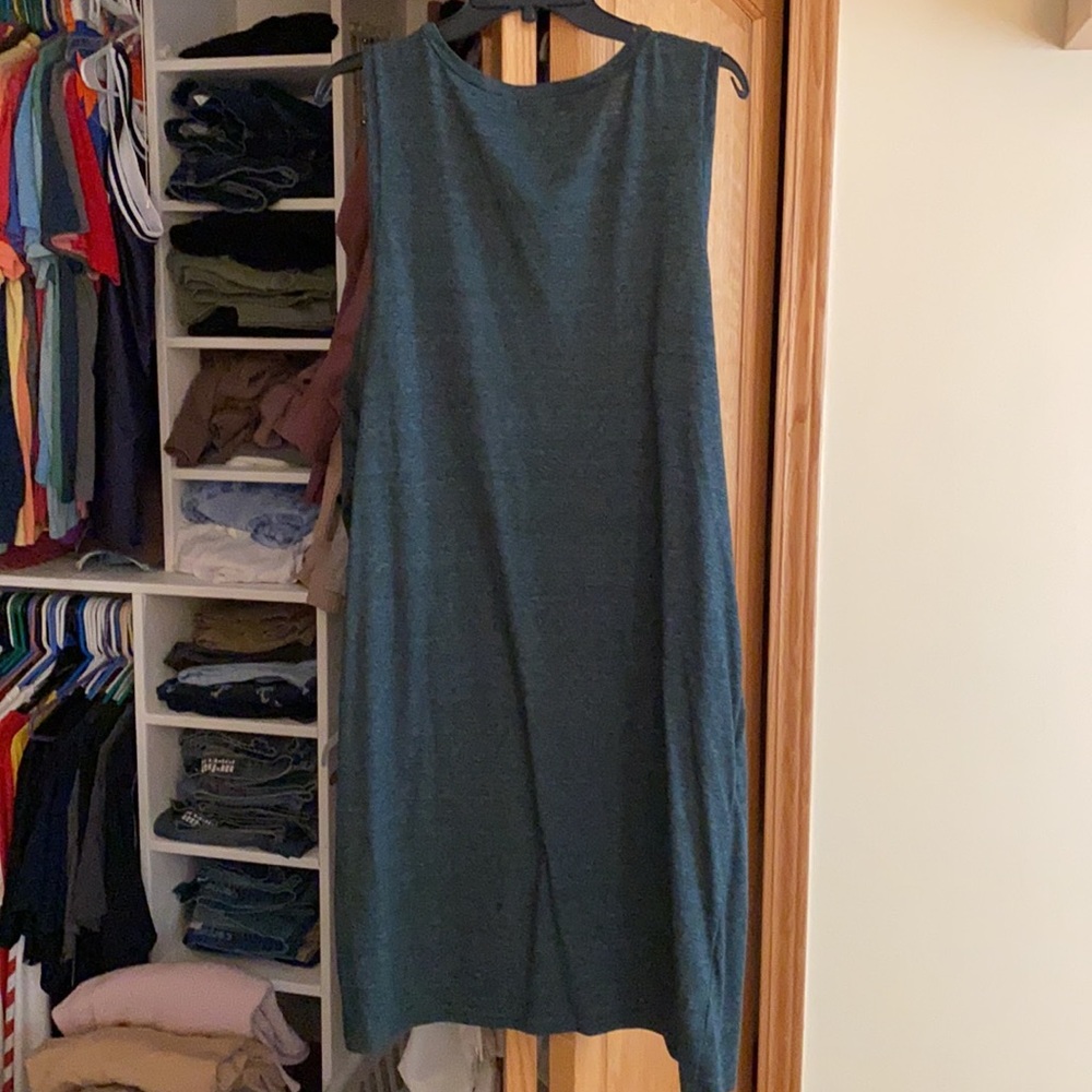 Leith faux wrap dress